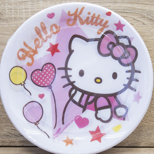 8 Piatti Festa Tema Hello Kitty