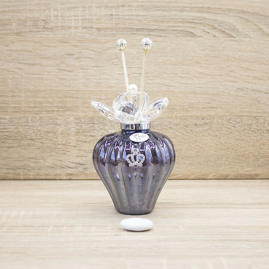 Profumatore Viola con Corona Argento Marilyn Rome