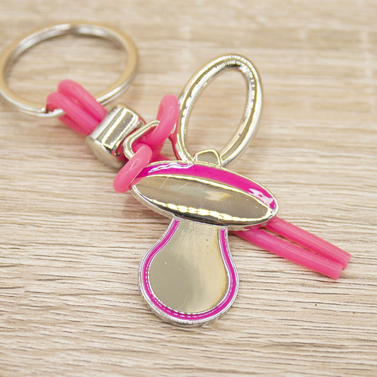 Portachiavi Ciuccio Rosa