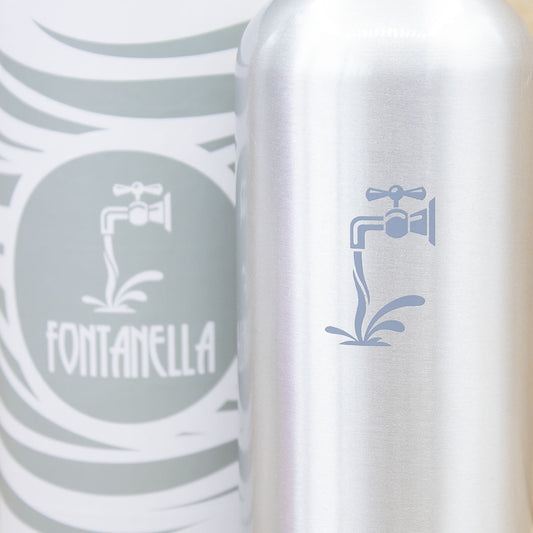 Borraccia Acciaio "Fontanella" Emmebi