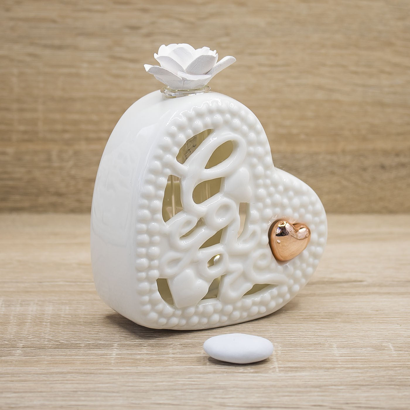 Profumatore Led Cuore Piccolo "Love You" Claraluna