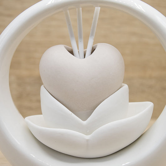 Profumatore Cuore Tortora Circolare Claraluna