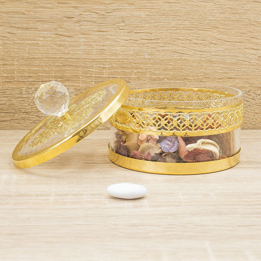 Portagioie Tondo Grande Oro Marilyn Rome