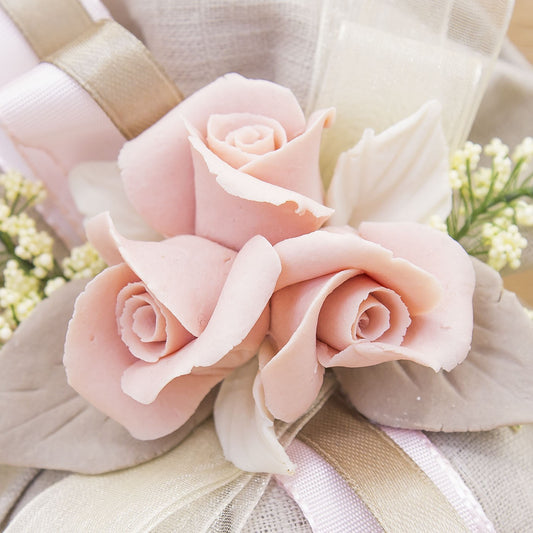 Sacchettone con Rose e Sali Profumati La Vie en Rose