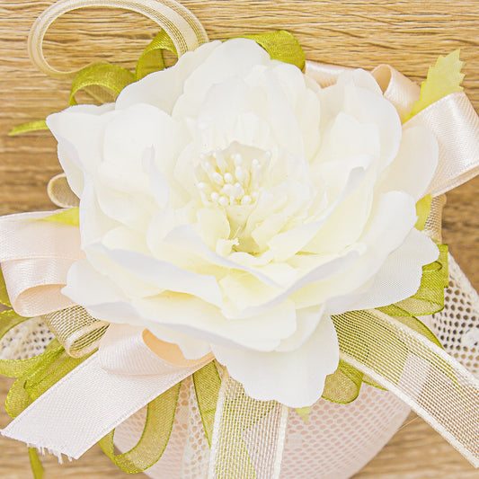 Sacchetto Sapone Profumato Cuore Rosa La Vie en Rose