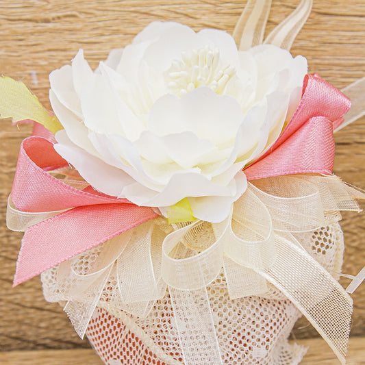 Sacchetto Sapone Profumato Cuore Fucsia La Vie en Rose