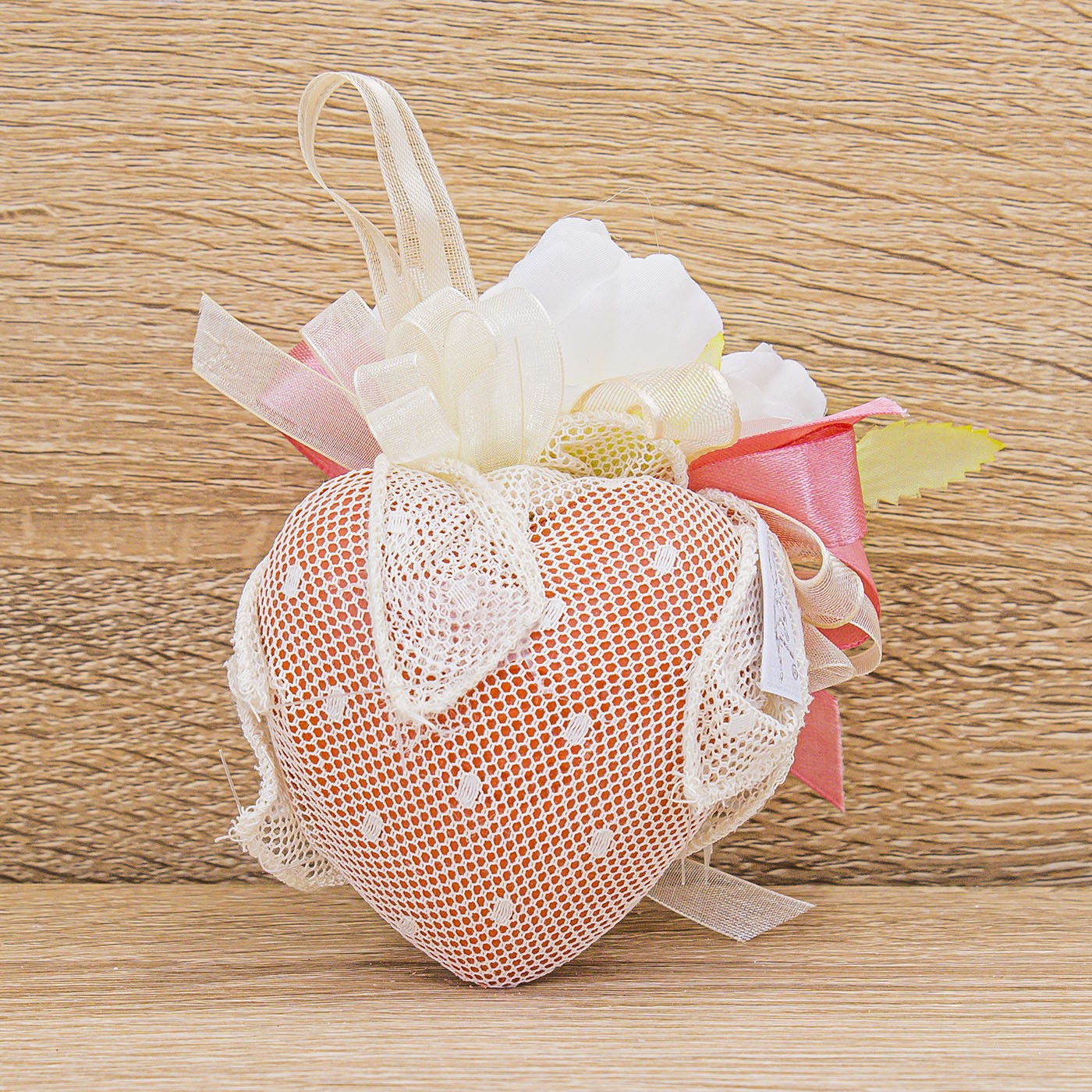 Sacchetto Sapone Profumato Cuore Fucsia La Vie en Rose