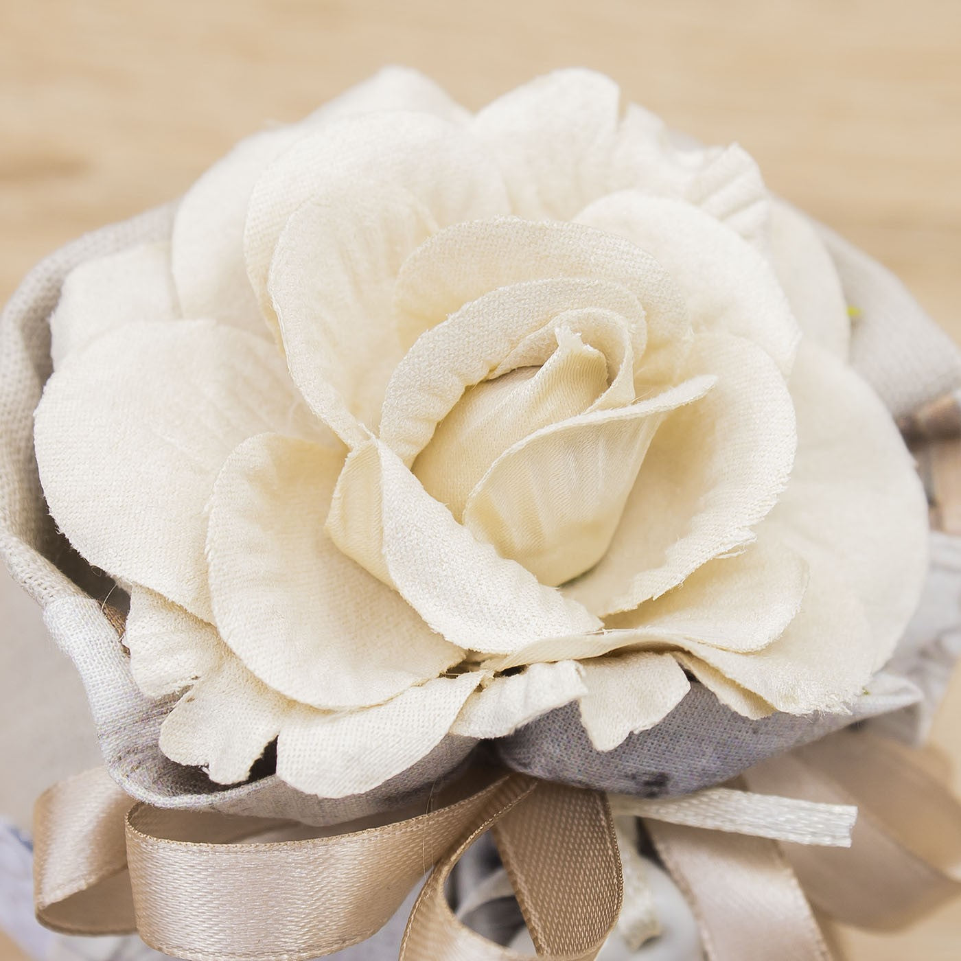 Sacchetto con Decori, Chiave e Sali Profumati La Vie en Rose