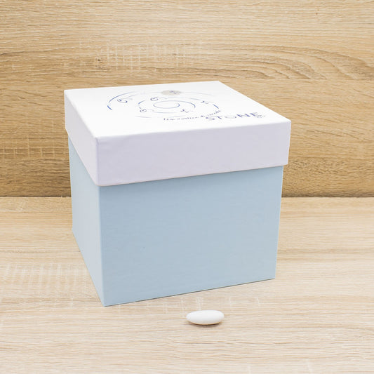 Trottola Celeste o Rosa Grande "Un Vortice di Coccole" Stone Italy