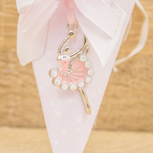 Sacchetto Cono con Ciondolo Ballerina