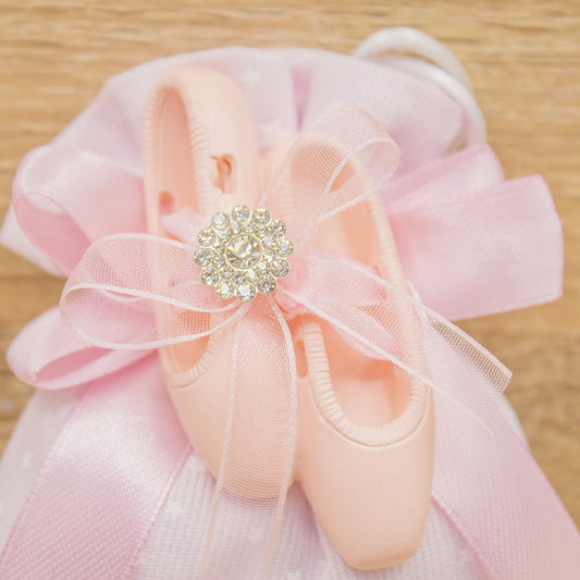 Sacchetto Rosa con Scarpette Ballerina