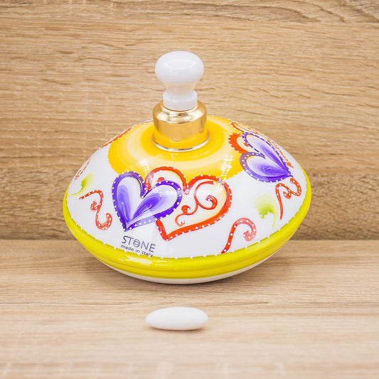 Trottola Grande con Cuori Stone Italy