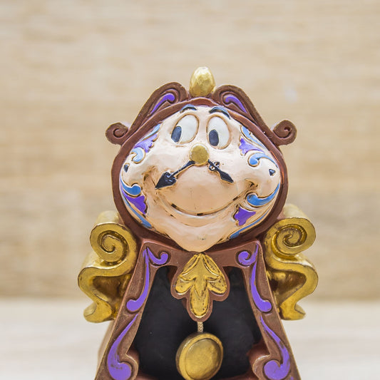 Orologio a Pendolo Cogsworth Tockins La Bella e la Bestia Disney Traditions