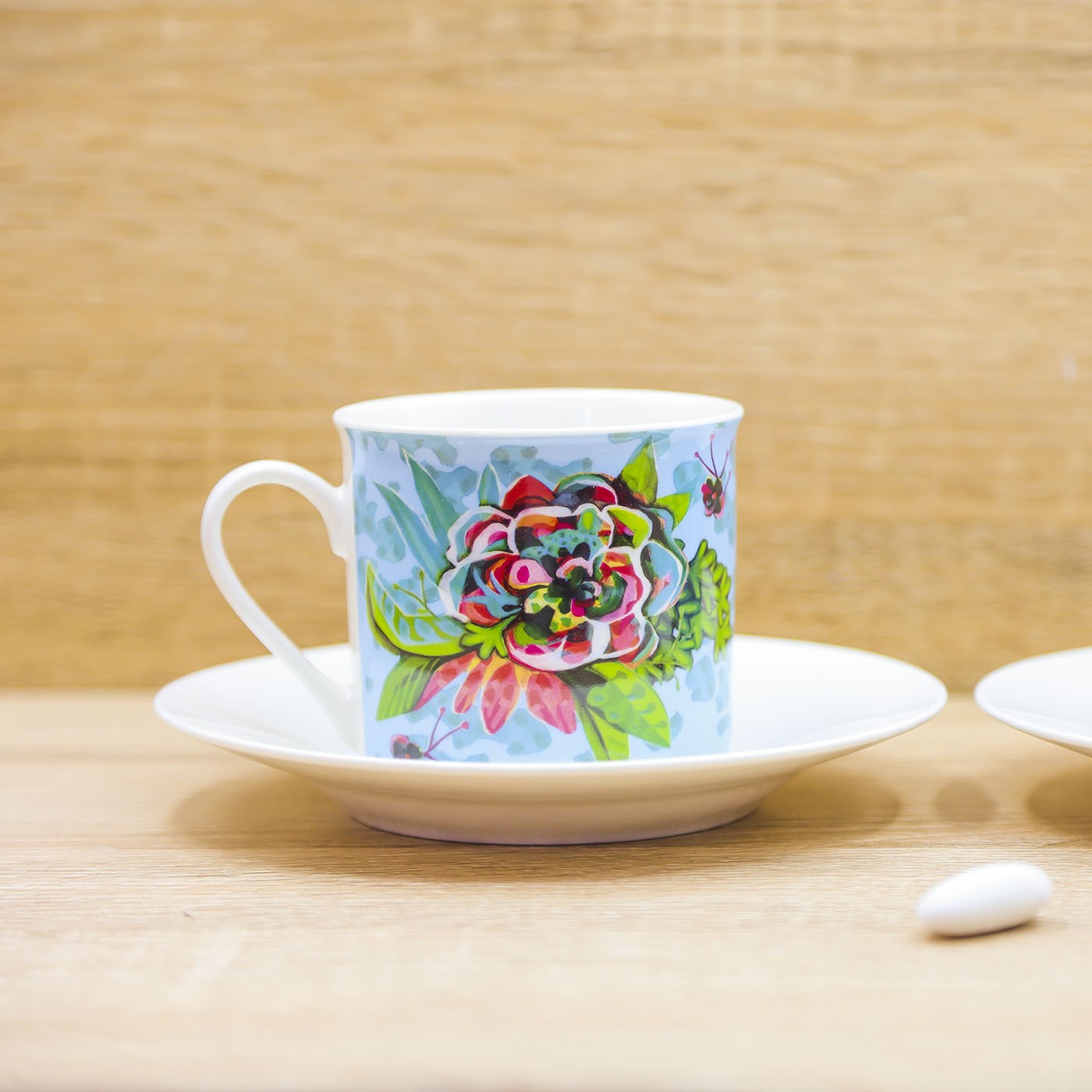 Set 2 Tazze con Piattino Michelle Allen