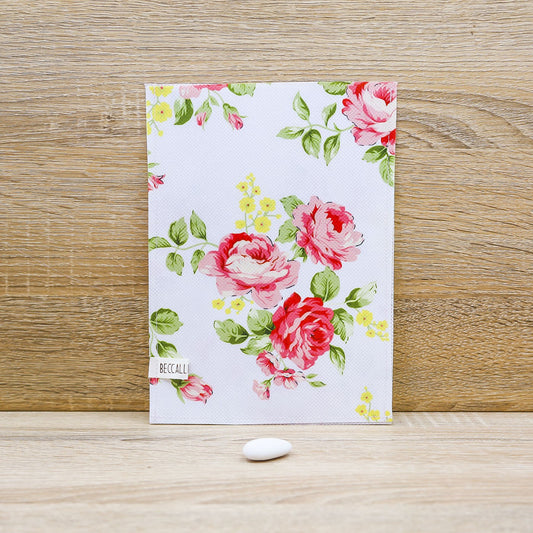 Sapone Vegetale Artigianale con Fiori e Sacchetto con Fiori Beccalli for Life