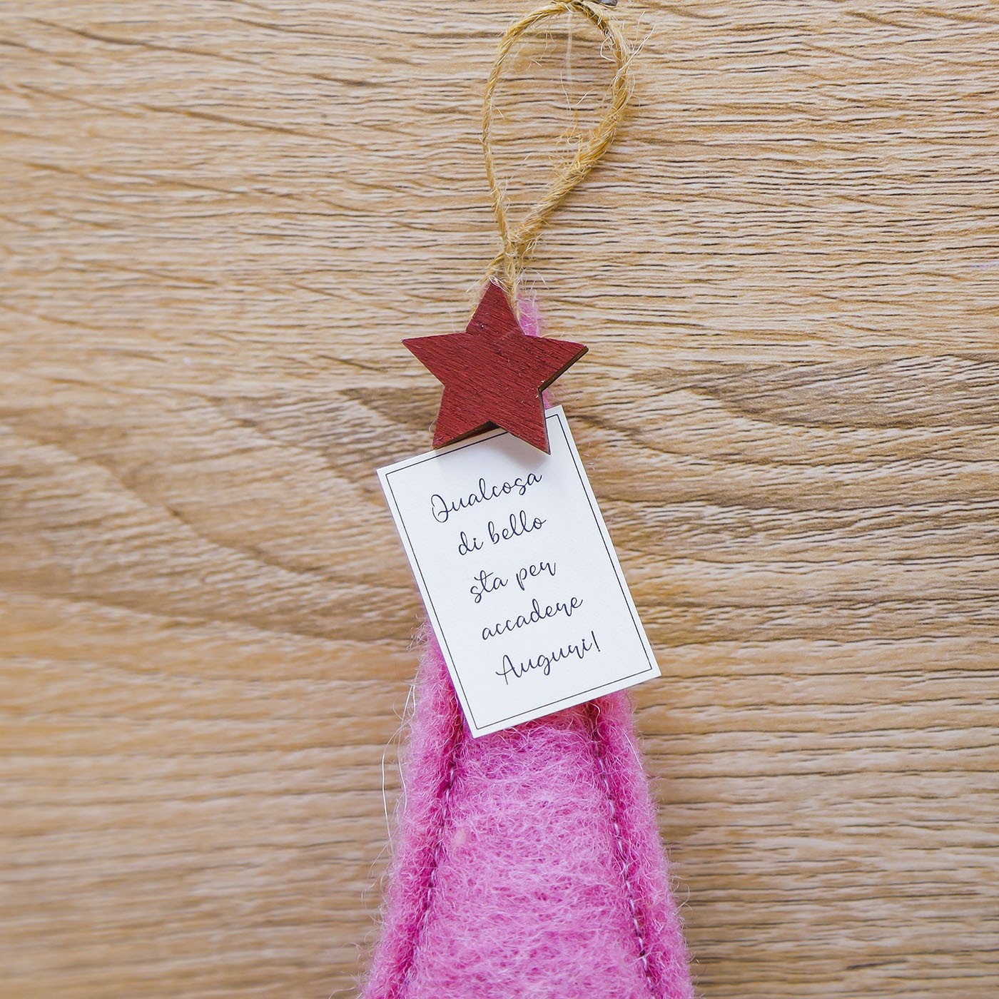 Abete Emozionale Fucsia, Sali Profumati e Sacchetto con Rose Beccalli for Life