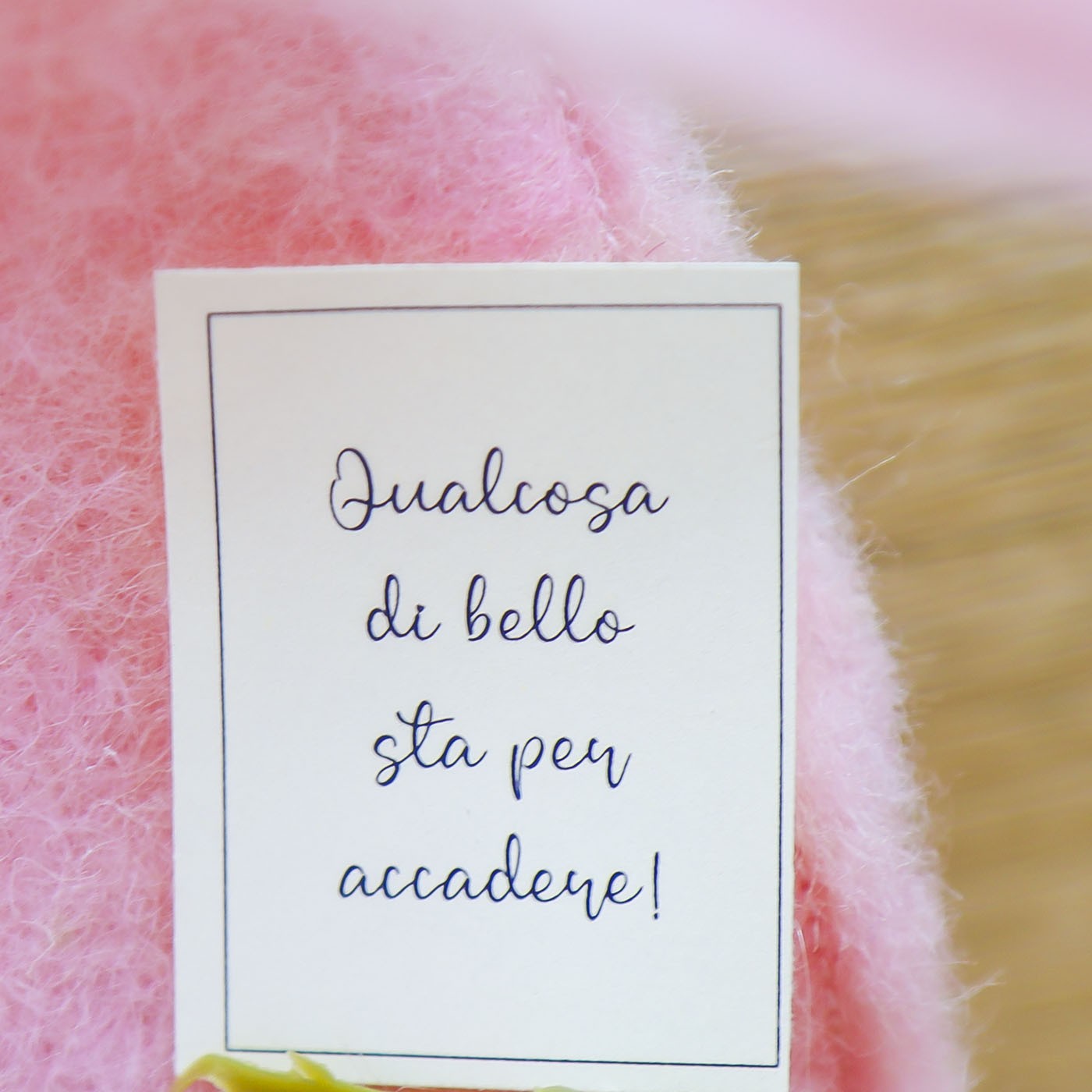 Folletto Rosa e Tartan, Sali Profumati e Sacchetto con Rose Beccalli for Life