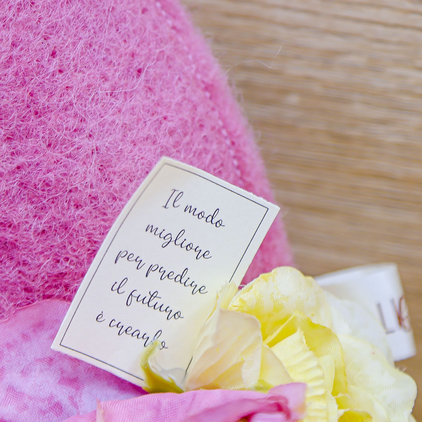 Folletto Fucsia e Rosa, Sali Profumati e Sacchetto con Rose Beccalli for Life
