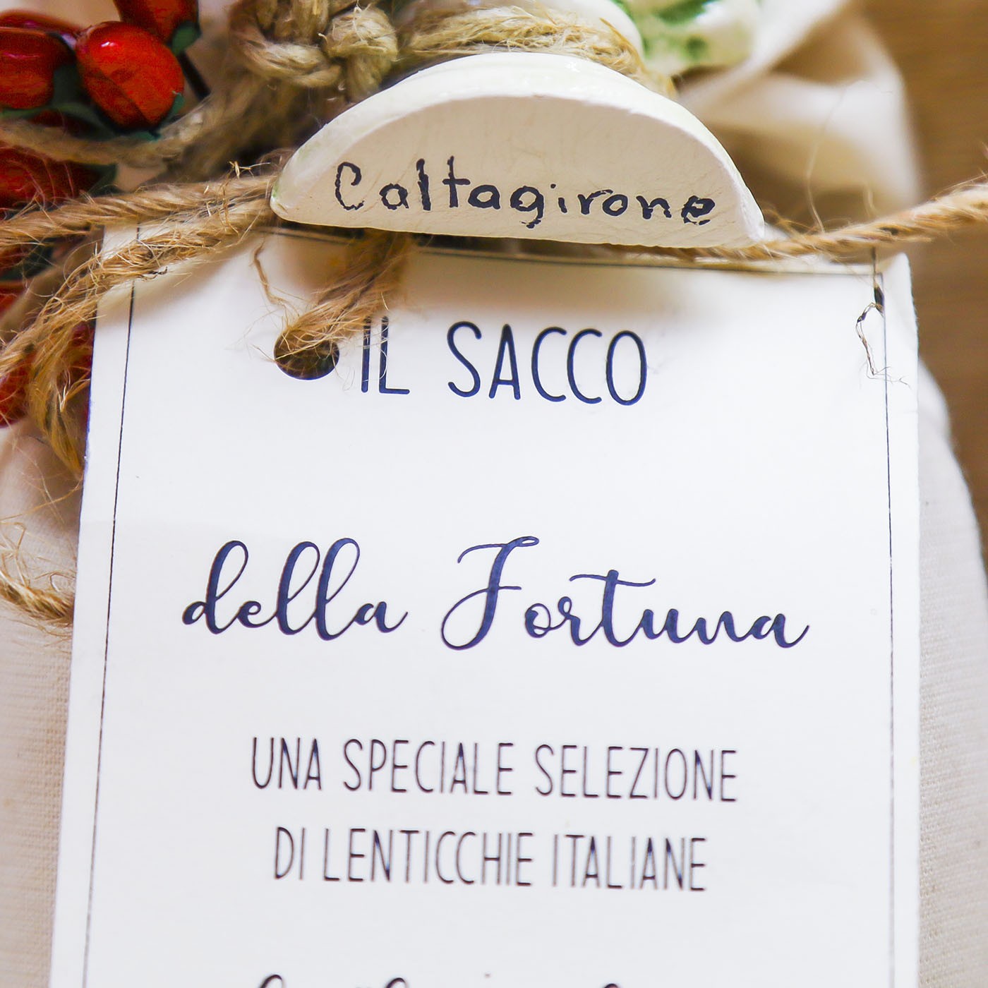 Saccotto dell'Abbondanza e Magnete Testa di Moro Beccalli for Life