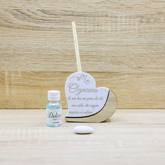 Profumatore Cuore "Ali" Linea Bella Dolcicose