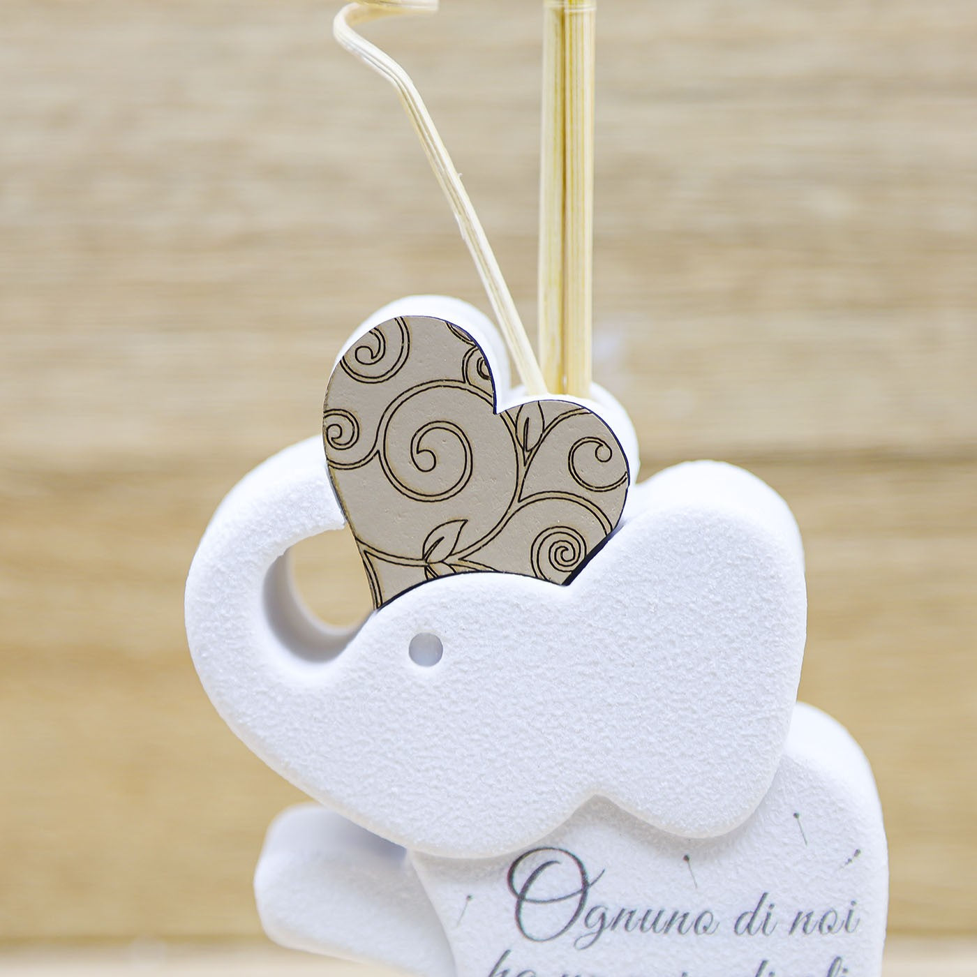 Profumatore Elefante con Cuore "Ali" Linea Arianna Dolcicose