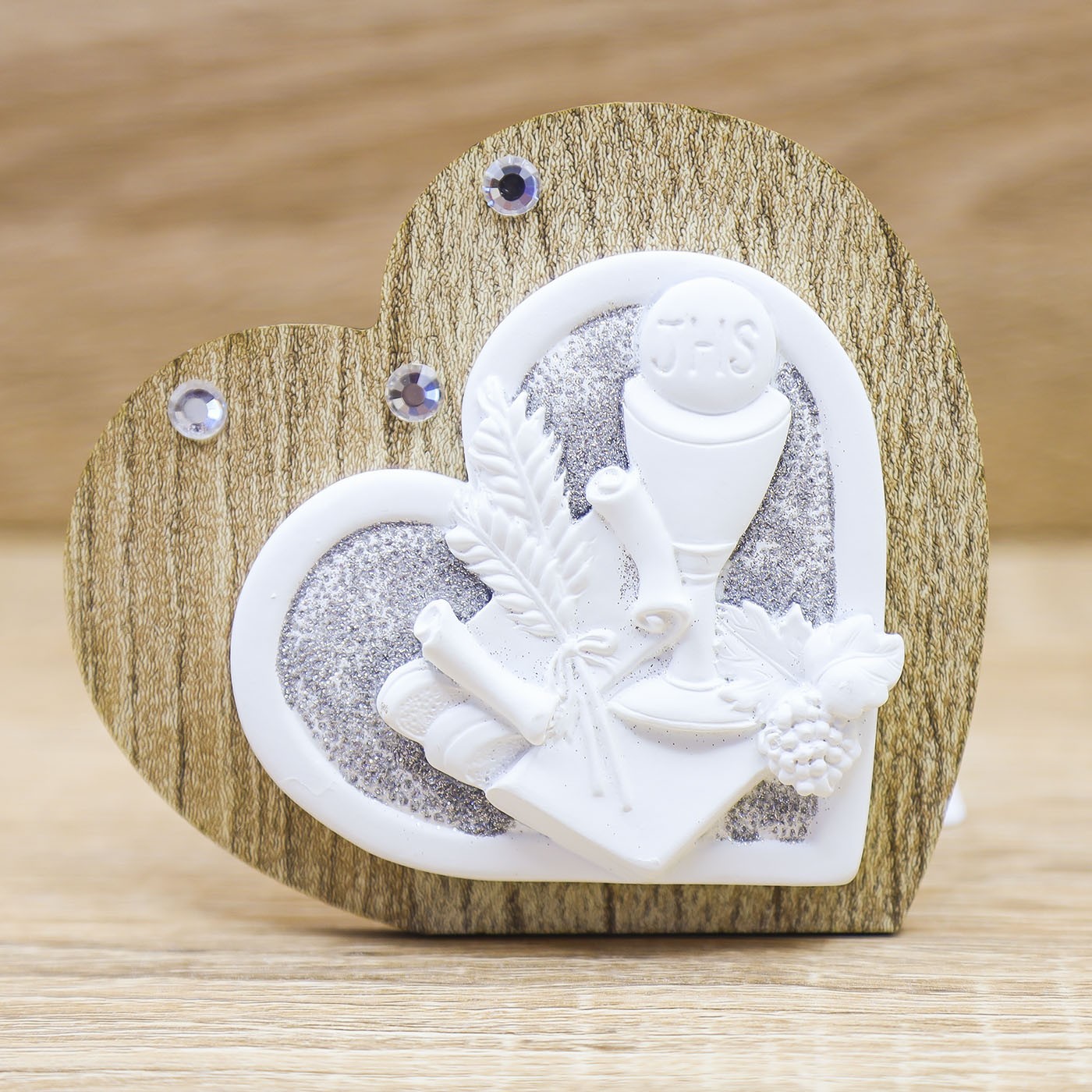Quadretto Cuore con Calice
