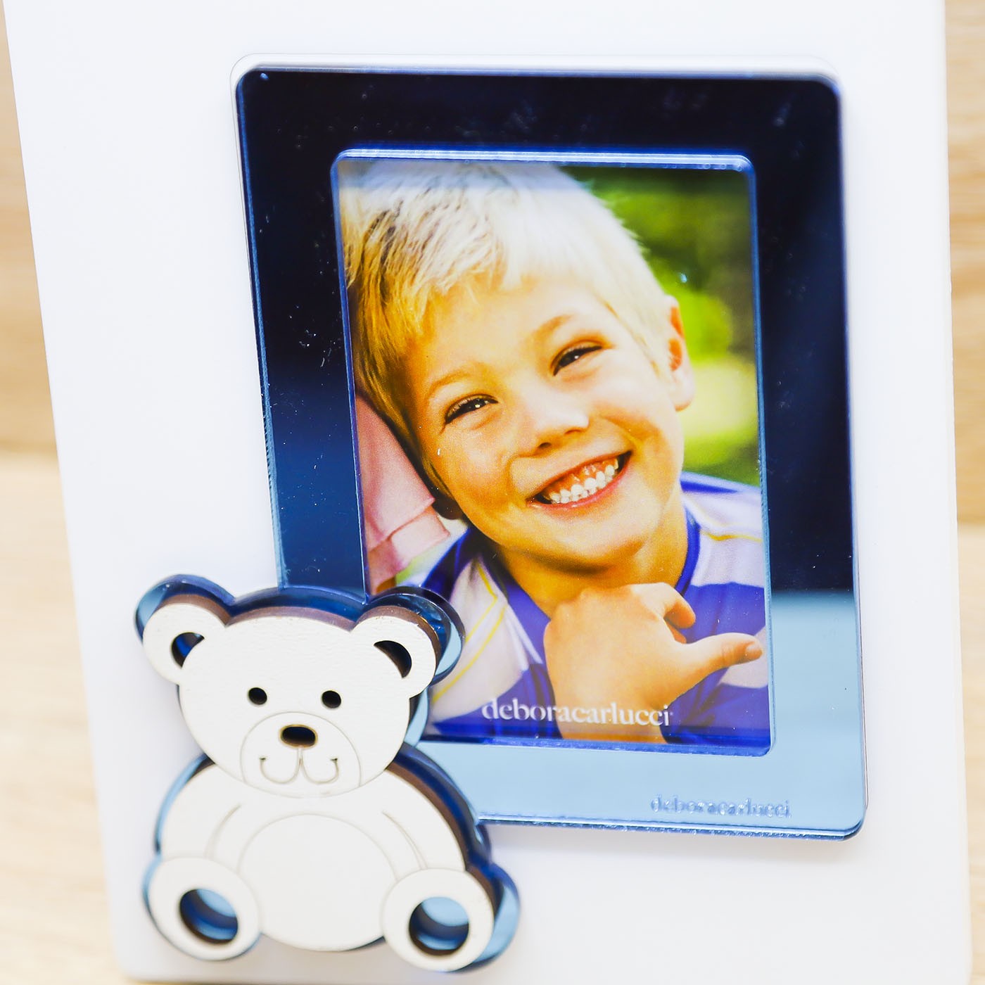 Portafoto Orsetto Azzurro Debora Carlucci