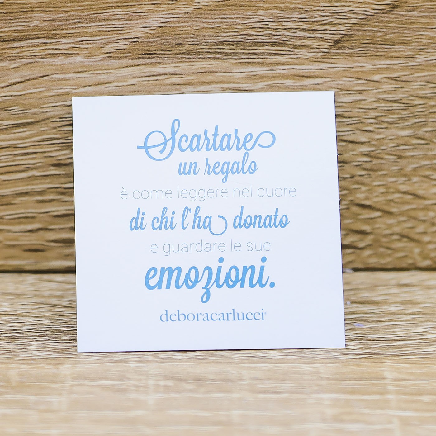 Fiore Cristallo Debora Carlucci