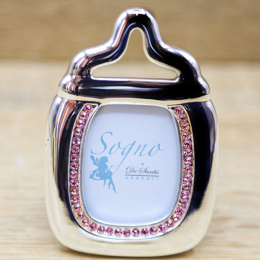 Portafoto Biberon Rosa De Santis Argenti