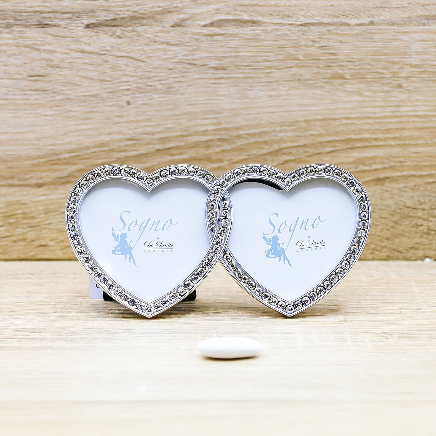 Portafoto Cuori con Strass De Santis Argenti