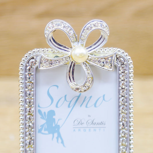 Portafoto Piccolo con Fiocco De Santis Argenti