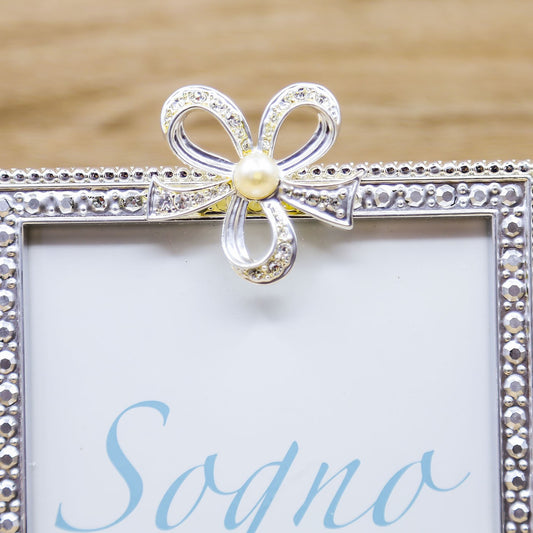 Portafoto con Fiocco De Santis Argenti