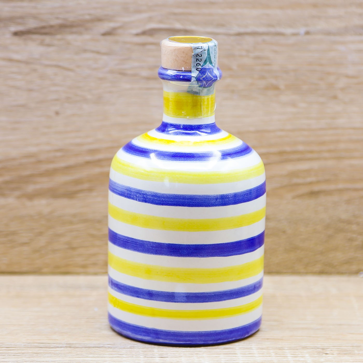 Bottiglia Grande Limoncello decoro Vietrese Il Borgo di Vietri