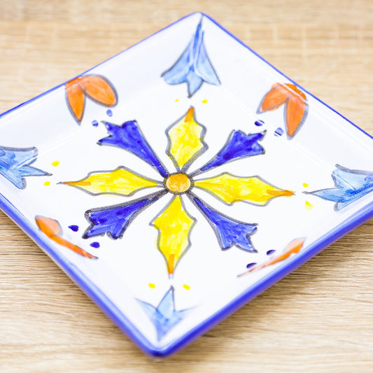 Piattino decoro Positano Il Borgo di Vietri