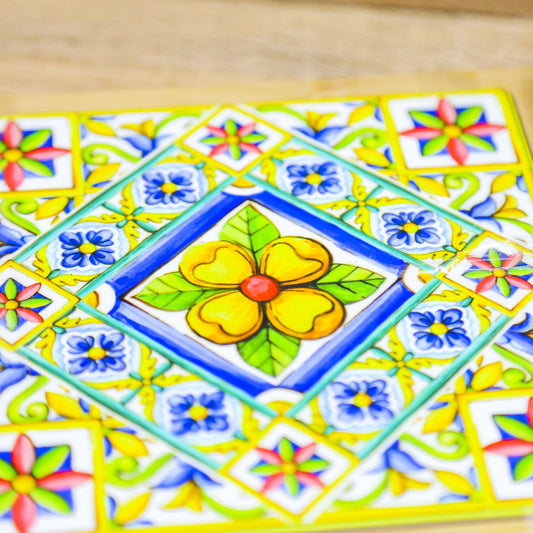 Tagliere Vietrese Cuore Matto