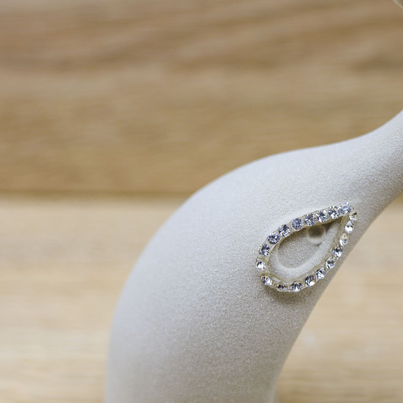 Coppia Elefanti Bianco e Tortora Marechiaro