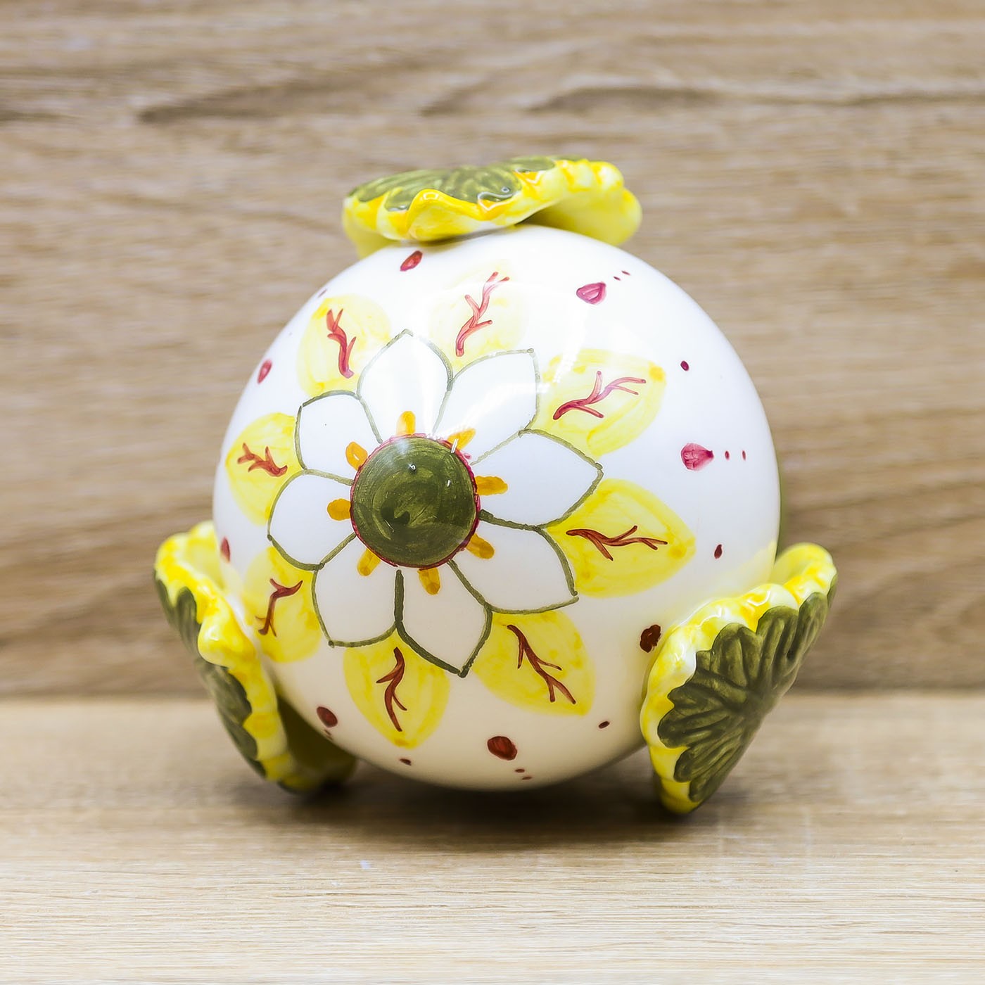 Pomo Piccolo Giallo e Verde Pienne Design