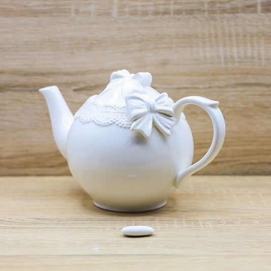 Teiera con Fiocco Mandorle by Paben