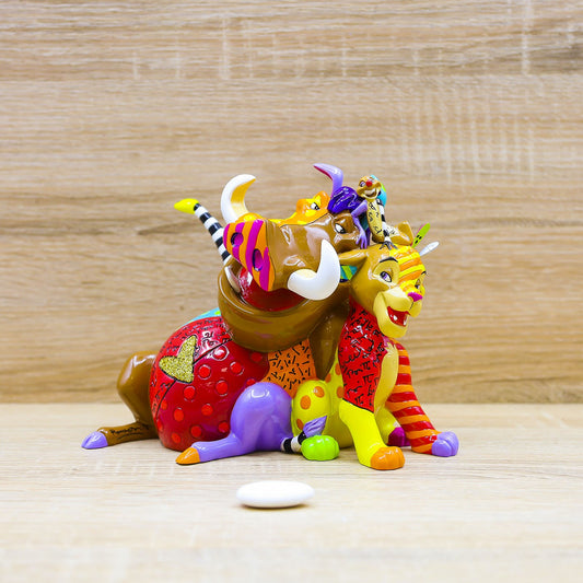 Il Re Leone Simba, Timon e Pumba Disney Britto