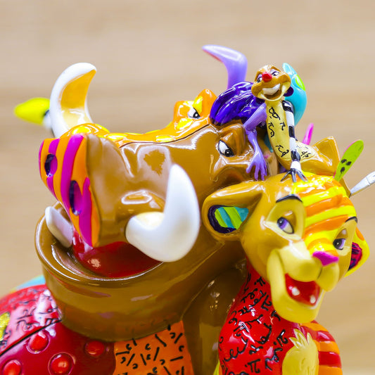 Il Re Leone Simba, Timon e Pumba Disney Britto