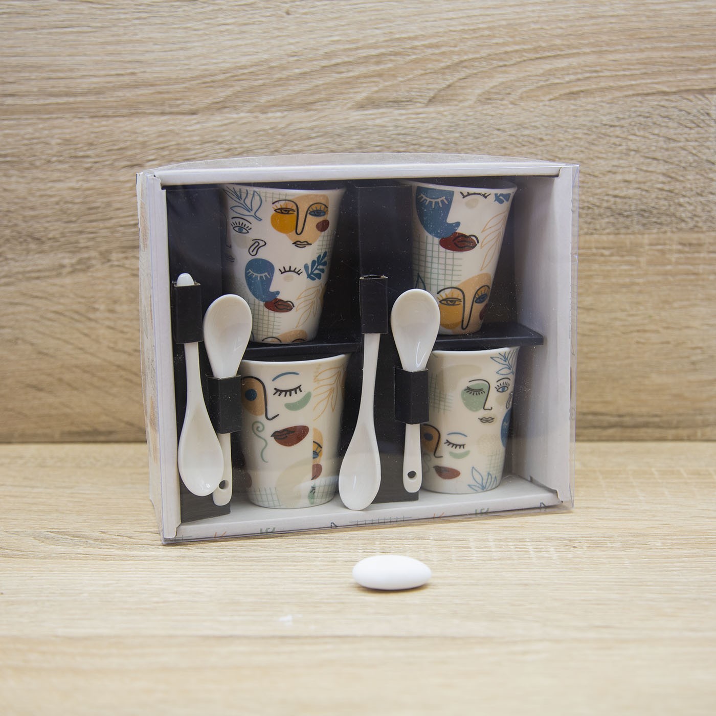 Set Tazzine con Volti Enesco