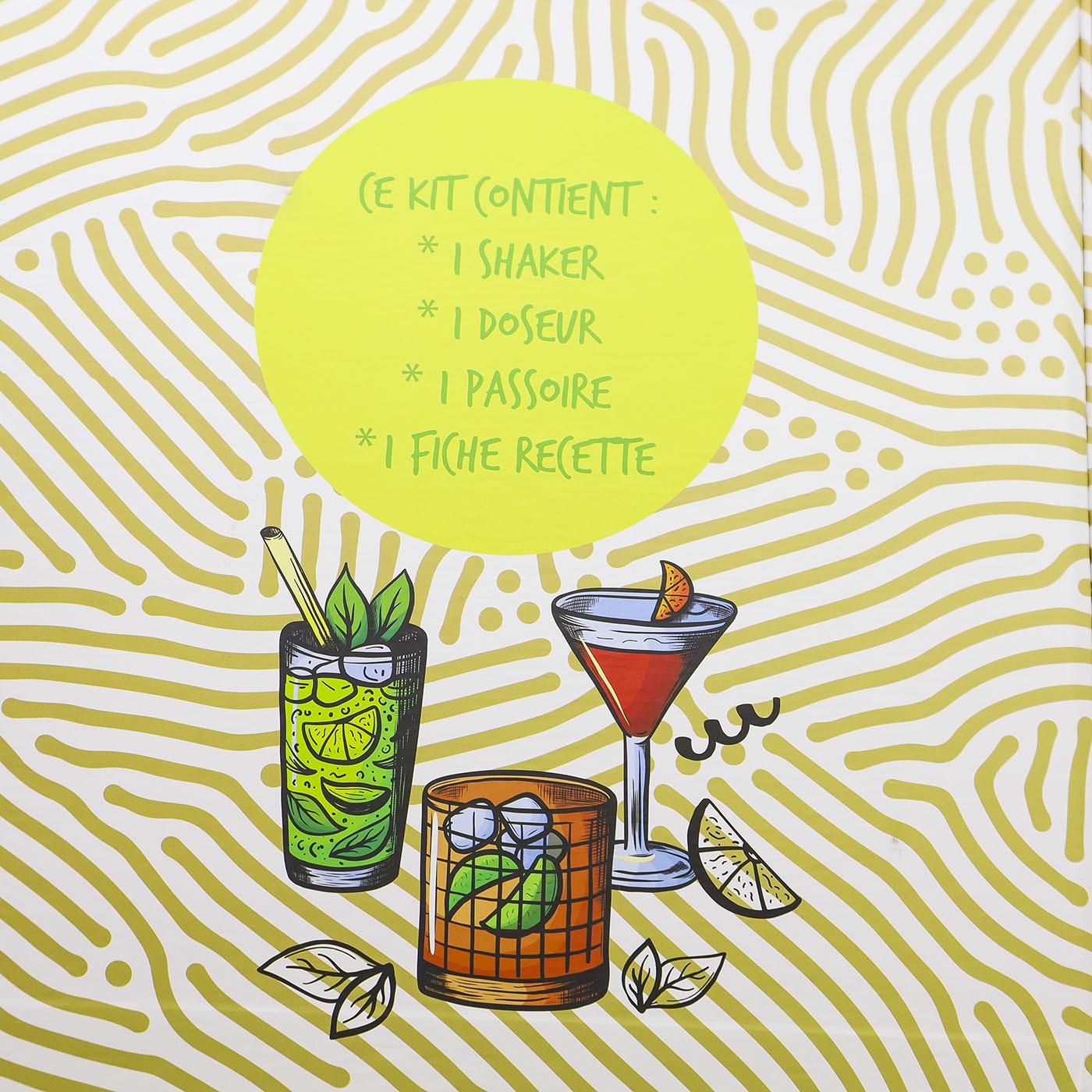 Set Accessori Bar Mojitos Enesco