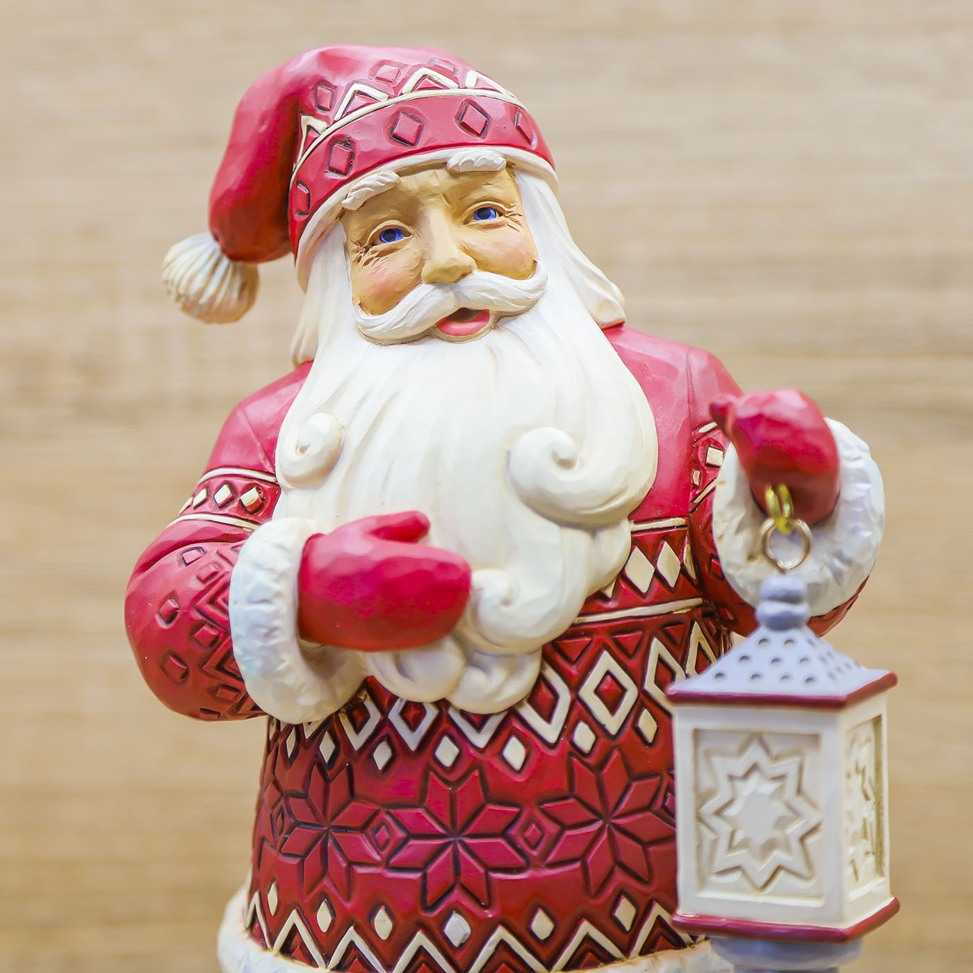 Babbo Natale con Lanterna Enesco