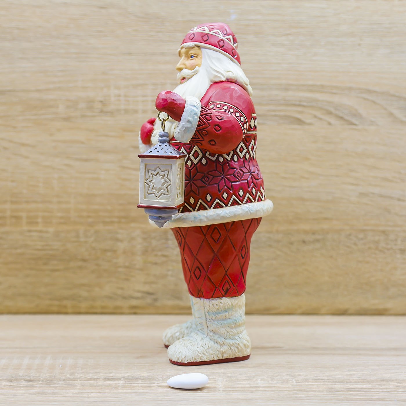 Babbo Natale con Lanterna Enesco