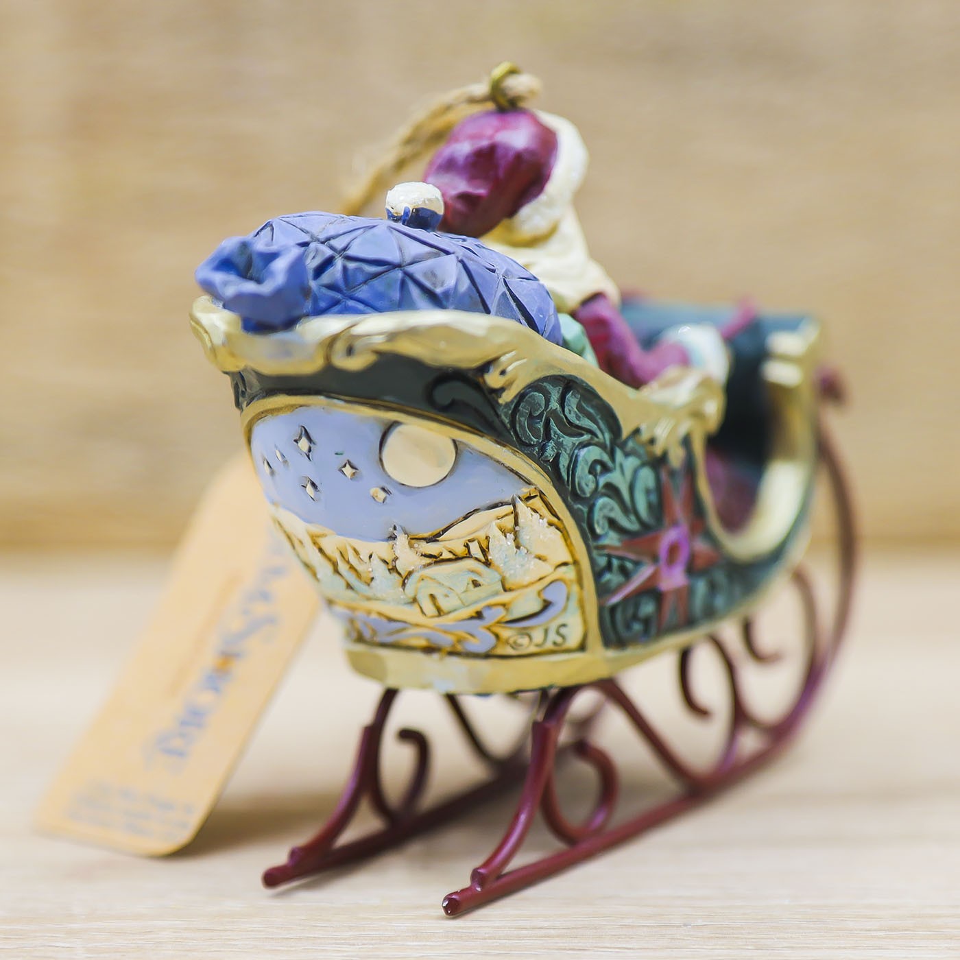 Babbo Natale con Slitta Enesco