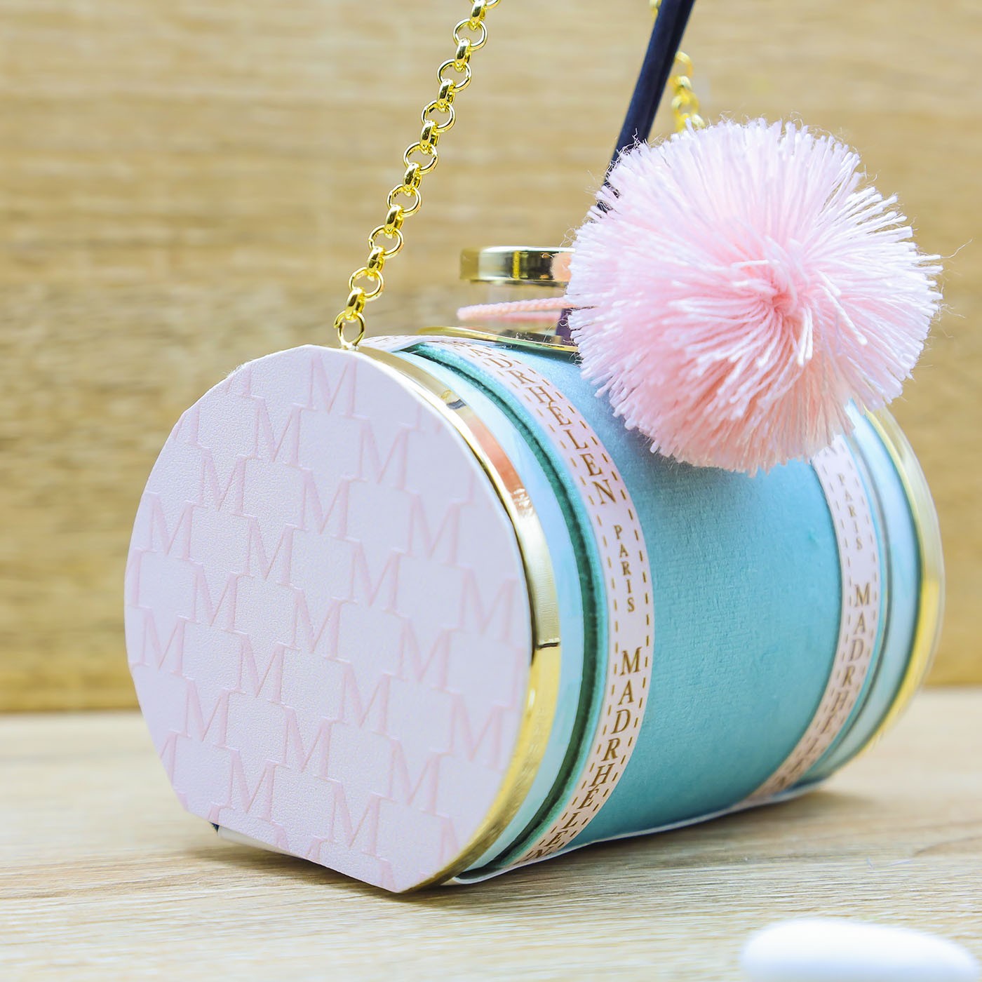 Profumatore Borsetta Rosa e Celeste "Linea Bags" Madrhélen