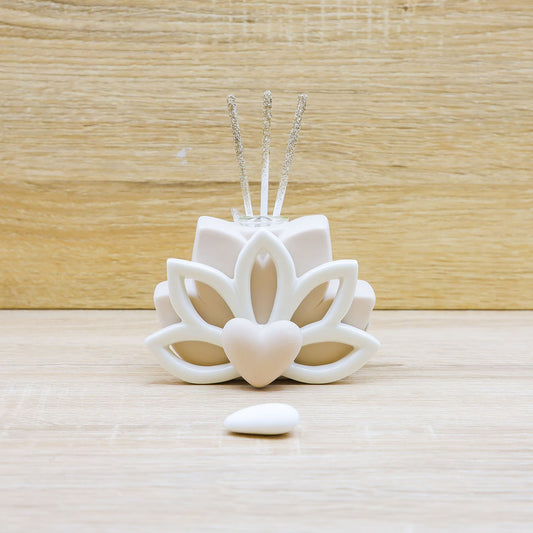 Profumatore Fiore di Loto Tortora Claraluna