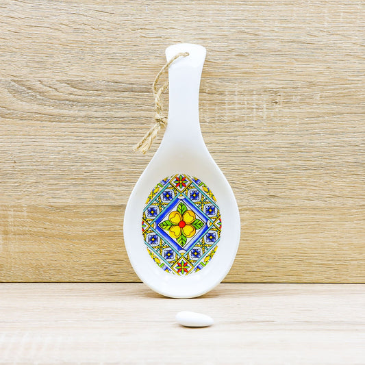 Poggiamestolo Vietrese Cuore Matto