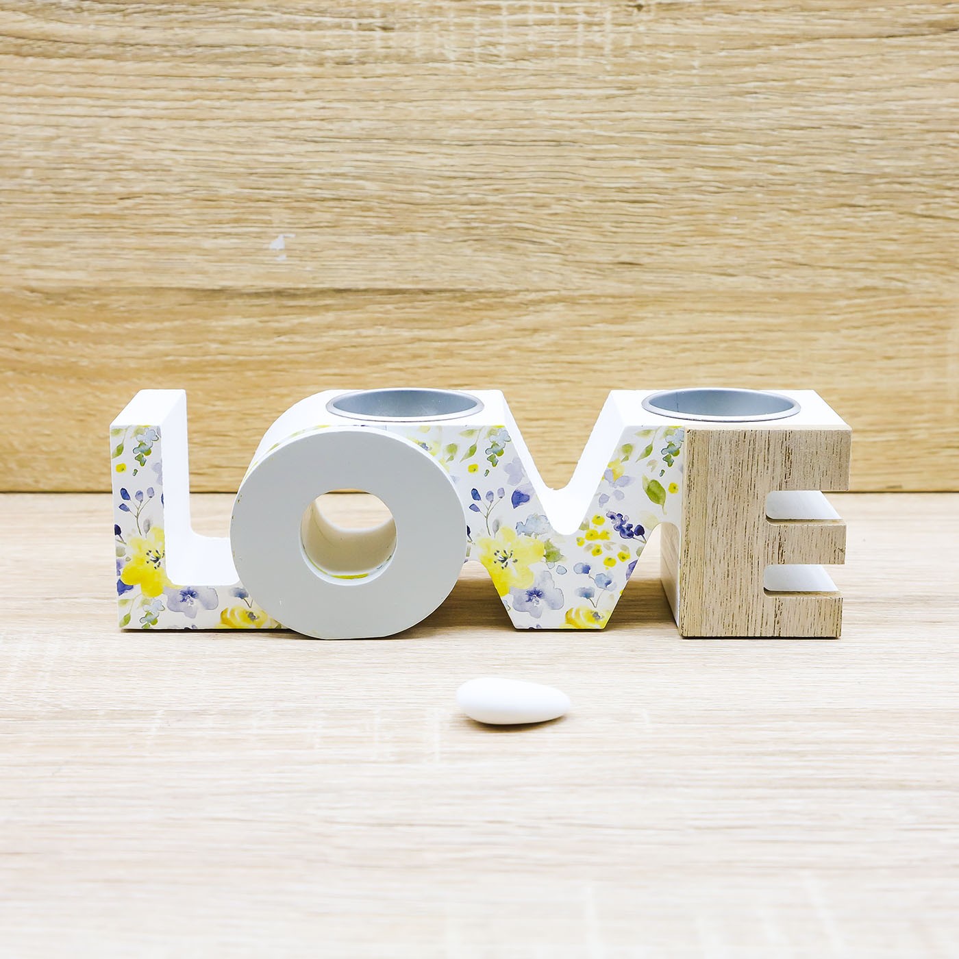 Portacandele LOVE Cuore Matto