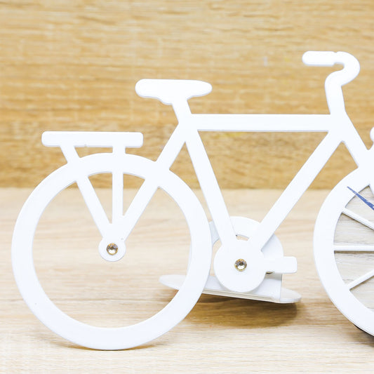 Orologio Bicicletta Bianca Negó
